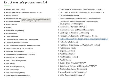 2022 Wageningen University Africa Scholarship Programme Asp