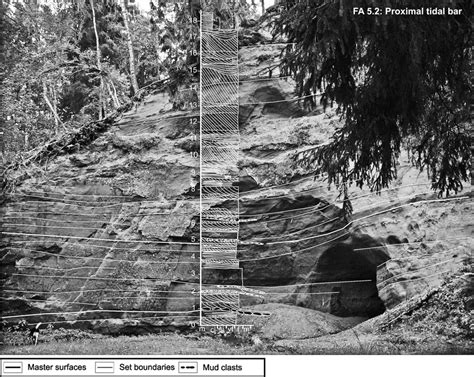 Representative Stratigraphic Section And Outcrop Photo Of Proximal