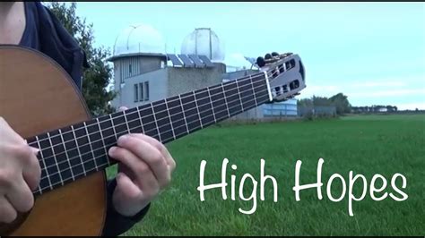 Pink Floyd High Hopes Played On Classical Guitar Fingerstyle Youtube