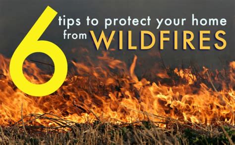 6 Steps To Protect A House In A Wildfire