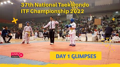 37th National Taekwondo ITF Championship 2022 Thyagaraj Stadium New