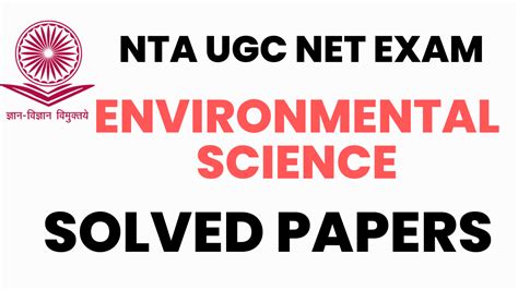 Nta Ugc Net Envrionmental Science Previous Year Question Papers Study