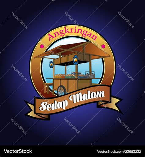 Angkringan Royalty Free Vector Image - VectorStock