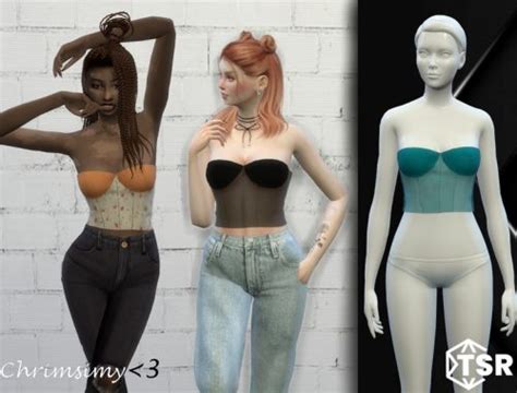 Top Corset The Sims Catalog