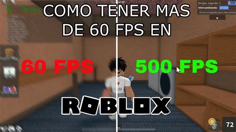 Como Tener Mas De 60 Fps En Roblox📈 Gratis Youtube