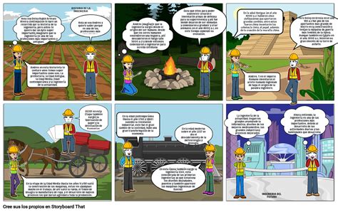 HISTORIETA DE LA INGENIERIA Storyboard By Deisy34661