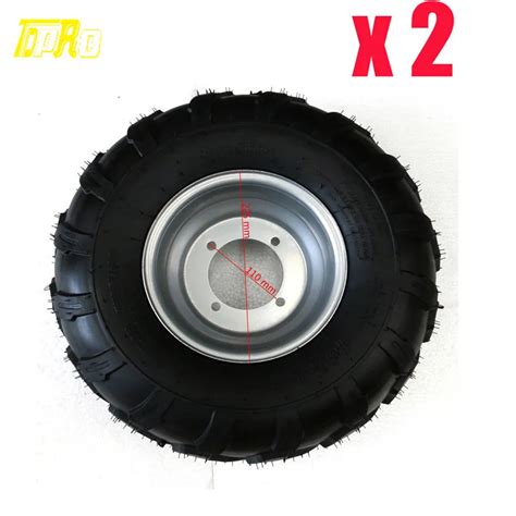 Aliexpress Buy 2pcs 18X9 50 8 Inch Rear Wheel Rim Chunky Tyre