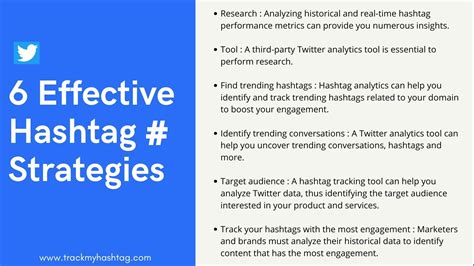 Effective Hashtag Strategies Hashtag Marketing Twitter Analytics