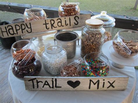 Pin By Katie Biggers On To Have And To Hold Trail Mix Wedding