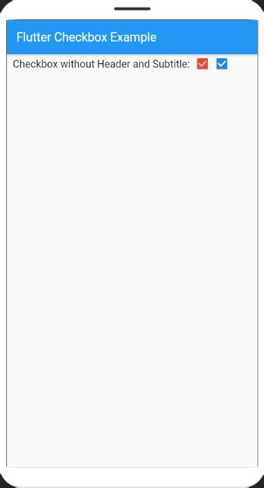 Implementing Flutter Checkbox With Text Step By Step Guide
