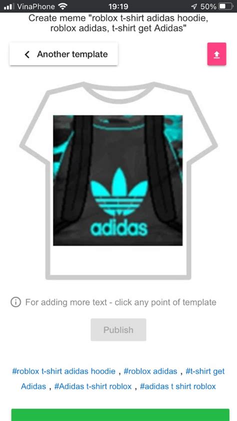 Create Meme Get The Adidas Roblox Adidas Shirt Roblox T Shirt Pictures Meme