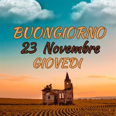 Immagini Buongiorno Novembre Updated