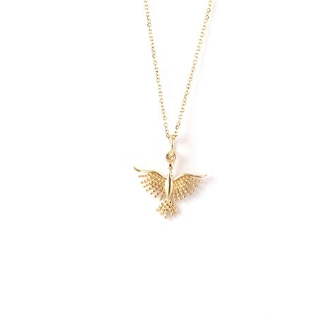 Eagle Pendant in Solid Gold - Talu RocknGold