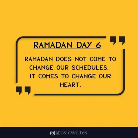 Ramadan Day 6 | Ramadan Quotes