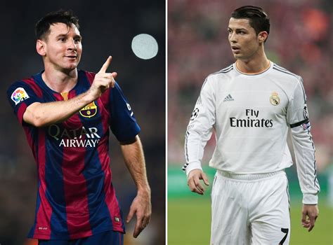 Lionel Messi Vs Cristiano Ronaldo Real Madrids Superstar Heads Into