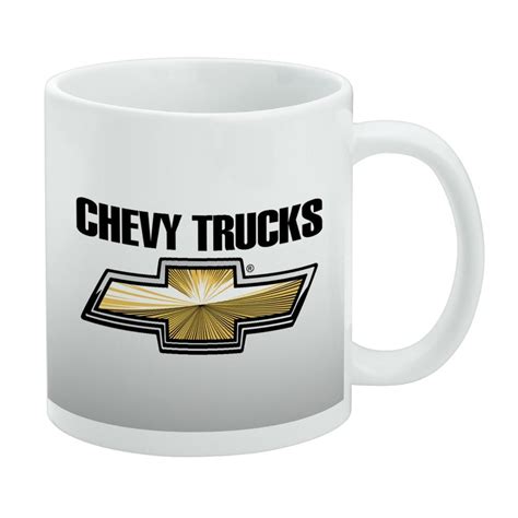 Chevy Chevy Trucks Gold Logo Mug — Metv Mall