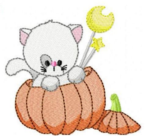 12 X Cute Halloween Embroidery Designs Machine Embroidery Etsy