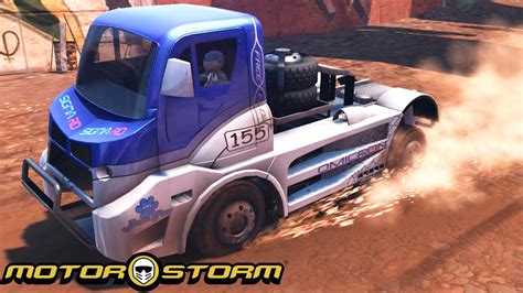 MotorStorm PS3 Big Rig Gameplay Lunar Tec Invader YouTube