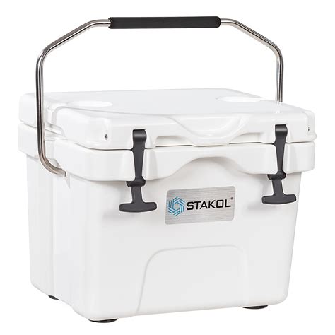 Sktakol 16 Quart Cooler Portable Ice Chest Leak Proof 24 Cans Ice