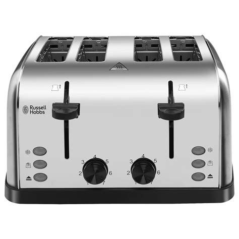 Buy Russell Hobbs 1500w 4 Slice Pop Up Toaster With Removable Crumb