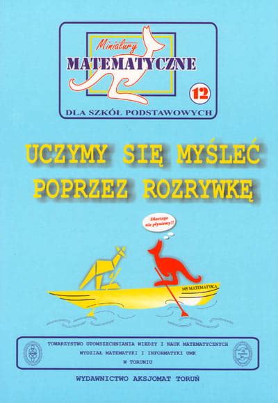 Miniatury Matematyczne Wydawnictwo Aksjomat Toru