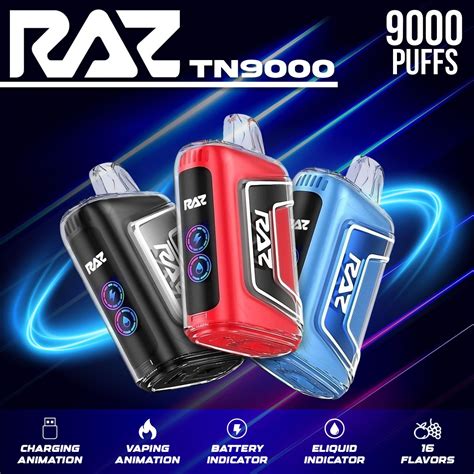 Raz Tn9000 Disposable Vape 9000 Puffs 12ml Vape Puffer