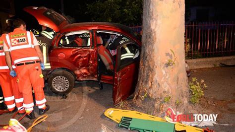 Incidente in via Gorizia a Forlì sabato 24 maggio