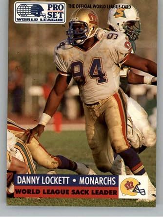 Amazon Pro Set Wlaf Football Danny Lockett London