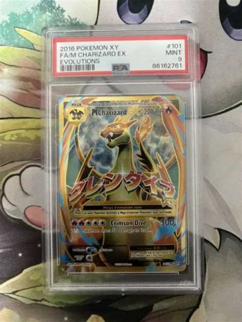 Pok Mon Tcg Mega Charizard Ex Xy Evolutions Holo Full Art Psa