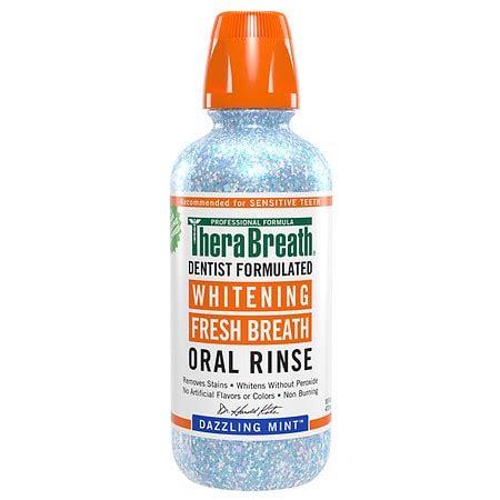 TheraBreath Fresh Breath Oral Rinse Mint Walgreens