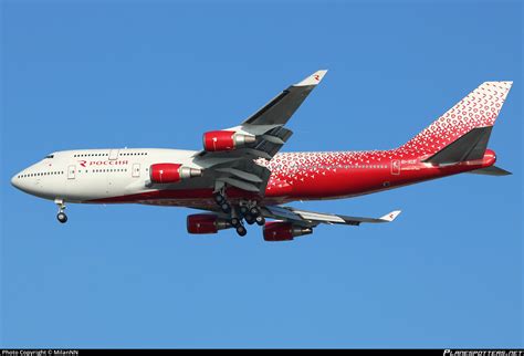 EI XLE Rossiya Russian Airlines Boeing 747 446 Photo By MilanNN ID