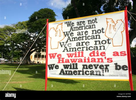 Native Hawaiian Sovereignty Hi Res Stock Photography And Images Alamy