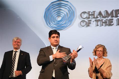 Costa Rica recibió el premio Campeón de la Tierra de la ONU La Nación