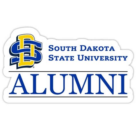 South Dakota State Jackrabbits Inch Laser Cut Alumni Vinyl Decal