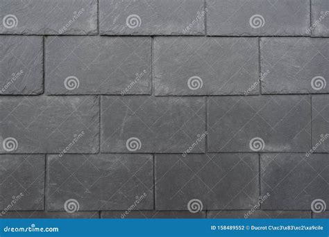 Texture of a slate roof stock photo. Image of surface - 158489552