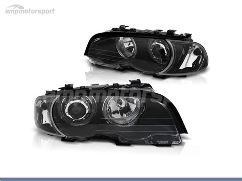 FAROS DELANTEROS OJOS DE ANGEL LED PARA BMW SERIE 3 E46 COUPE