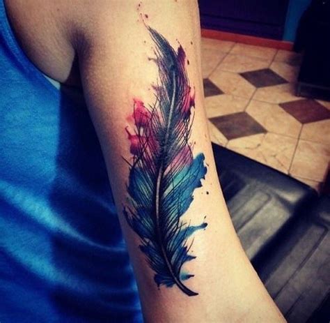 Awesome Feather Tattoo Ideas19 Addicfashion Feather Tattoos