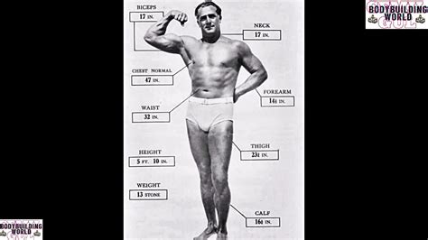 Charles Atlas The Man Who Made Bodybuilding Popular Youtube