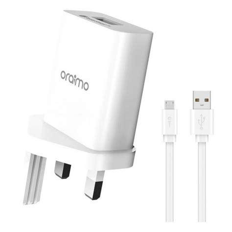 Oraimo Firefly 2 Charger Kit With 2 Usb