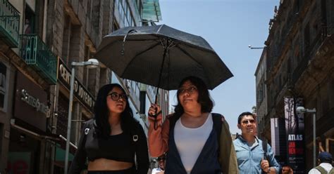 Emiten Alerta Naranja Y Amarilla Por Calor Extremo En CDMX