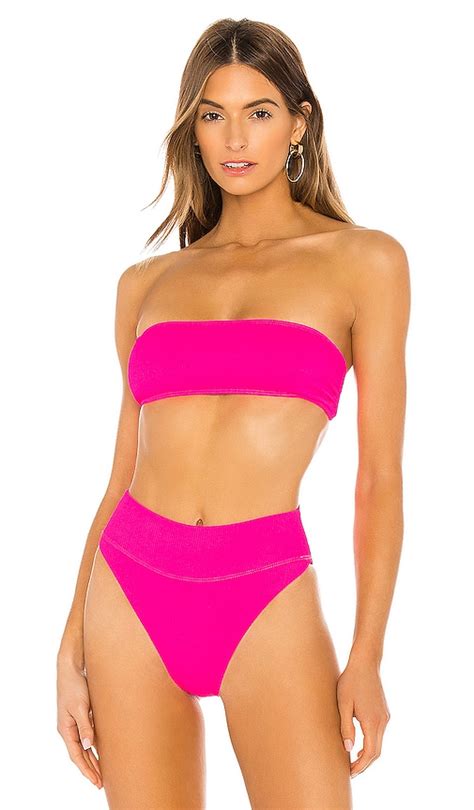 Beach Riot X Revolve Kelsey Bikini Top In Pink Revolve