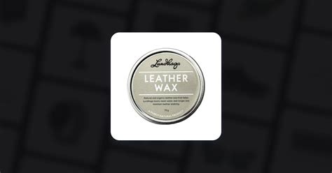 Lundhags Natural And Organic Leather Wax • Se Priser