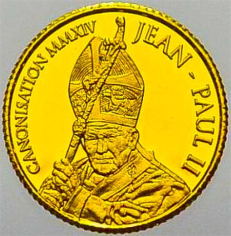 Bénin 1500 Francs 2014 Pope John Paul II 999 Proof Catawiki