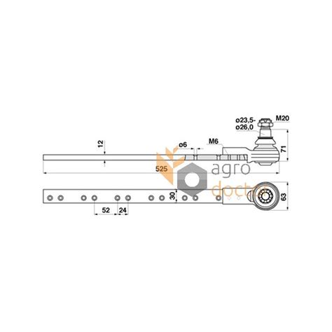 Tête de lame faucheuse 670406 Claas avec plaque OEM 670406 for Claas