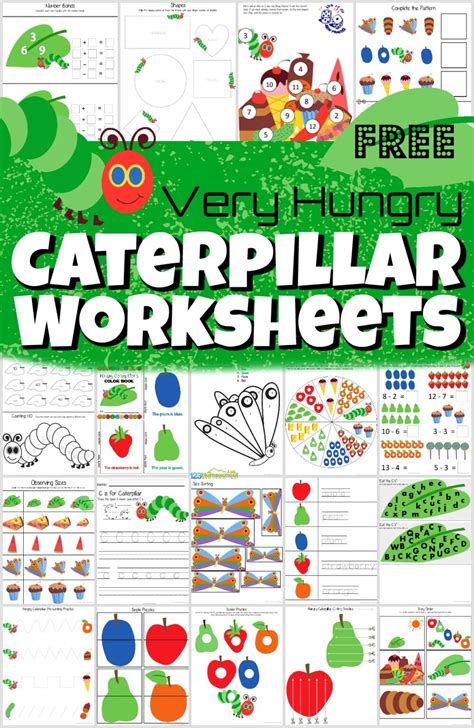 Grade Hungry Caterpillar Maze Worksheet