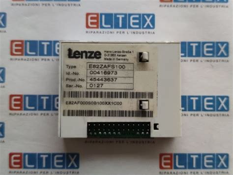 Standard Pt Lenze E82zafs100 Eltex Srl