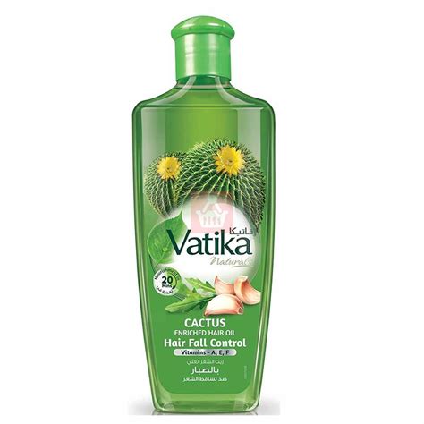 Dabur Vatika Naturals Cactus Enriched Hair Oil With Vitamin A E F 300ml