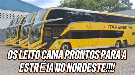 Os Leito Cama Da Nova Itapemirim J Est O No Nordeste Prontos Para