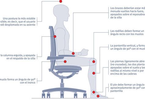 Altura Ideal De Una Silla Ergonómica Cómo Ajustarla Correctamente