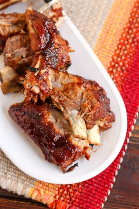 Instant Pot Ribs Sweet Spicy BBQ Flavor Kylee Cooks